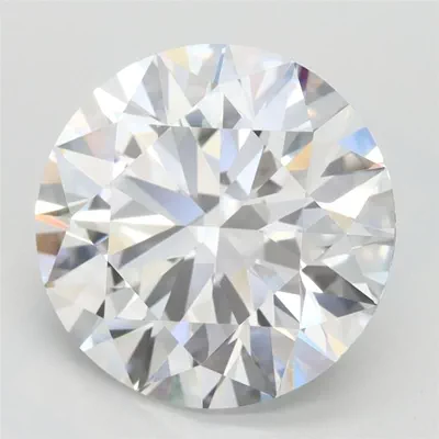 3.80ct D VVS1 Rare Carat Ideal Cut Round Lab Grown Diamond
