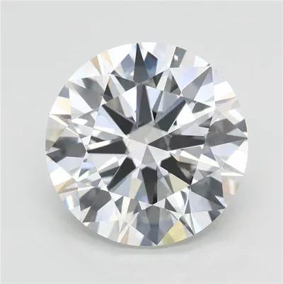 4.01ct F VS1 Rare Carat Ideal Cut Round Lab Grown Diamond