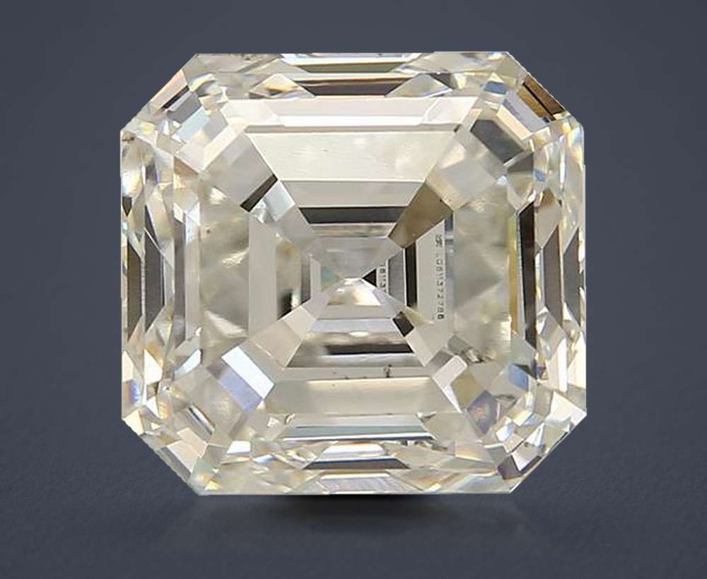 10.04ct G VS2 Rare Carat Ideal Cut Asscher Lab Grown Diamond