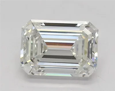 2.09ct G VS2 Rare Carat Ideal Cut Emerald Lab Grown Diamond