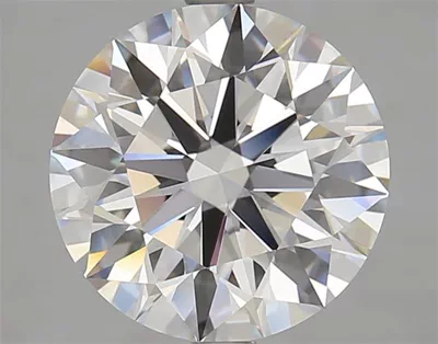 3.73ct D FL Rare Carat Ideal Cut Round Lab Grown Diamond