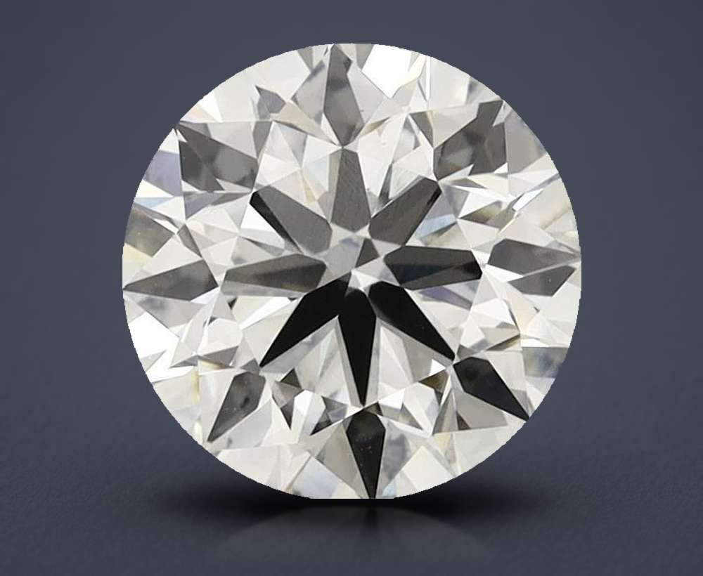 3.08ct I VS1 Rare Carat Ideal Cut Round Lab Grown Diamond