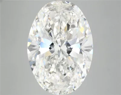 10.06ct F VS1 Rare Carat Ideal Cut Oval Lab Grown Diamond