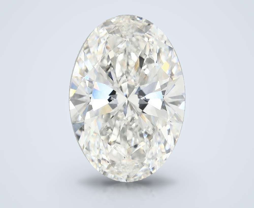 10.06ct F VS1 Rare Carat Ideal Cut Oval Lab Grown Diamond