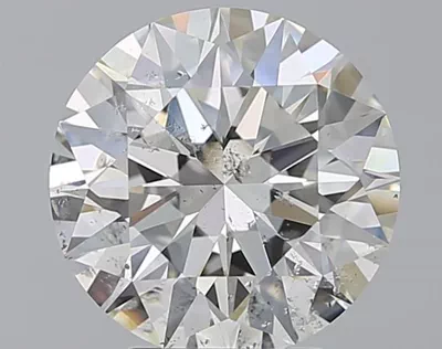 3.30ct J SI2 Rare Carat Ideal Cut Round Diamond
