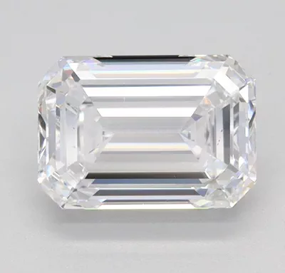 1.48ct D VS2 Rare Carat Ideal Cut Emerald Lab Grown Diamond