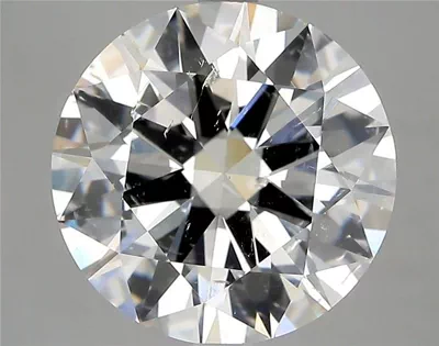 5.50ct J SI2 Rare Carat Ideal Cut Round Diamond