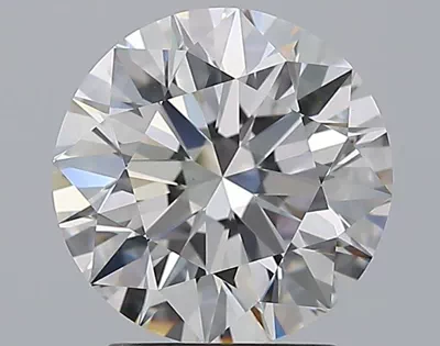 2.50ct F VS1 Rare Carat Ideal Cut Round Diamond
