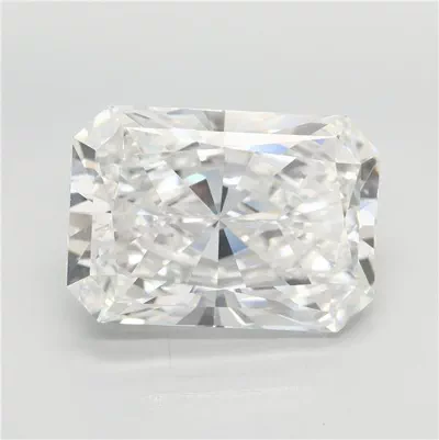 10.08ct E VVS2 Rare Carat Ideal Cut Radiant Lab Grown Diamond