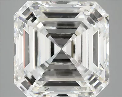8.28ct F VVS2 Rare Carat Ideal Cut Asscher Lab Grown Diamond