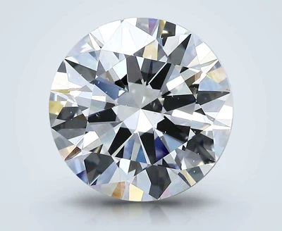 4.08ct H SI1 Excellent Cut Round Diamond