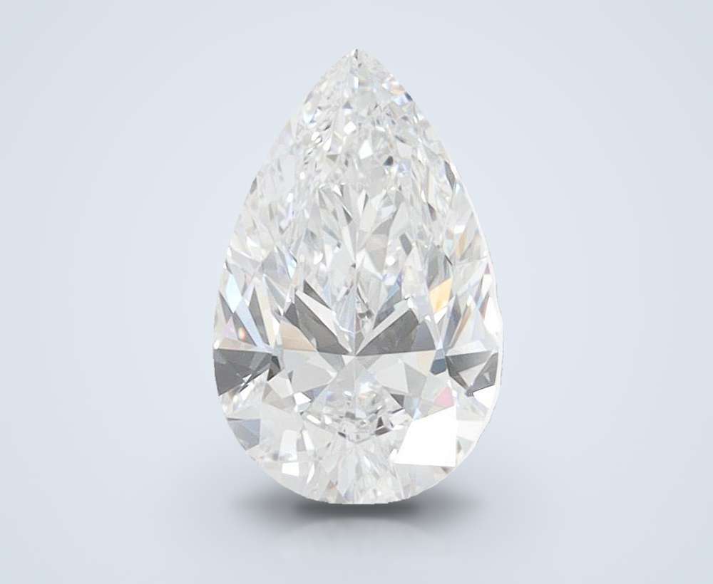 1.04ct D VVS1 Rare Carat Ideal Cut Pear Lab Grown Diamond