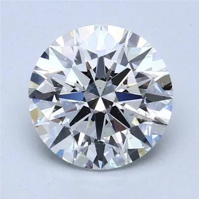 2.72ct H SI2 Rare Carat Ideal Cut Round Diamond
