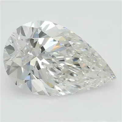1.89ct G VS1 Rare Carat Ideal Cut Pear Lab Grown Diamond