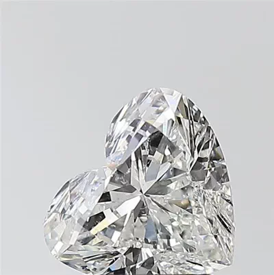 1.71ct H SI2 Rare Carat Ideal Cut Heart Diamond