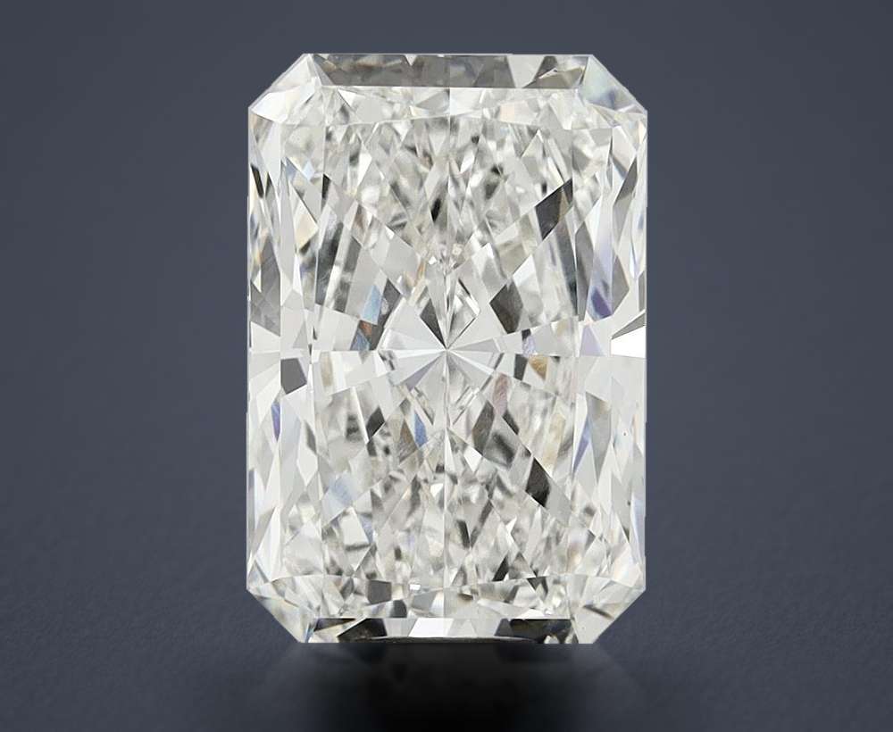 11.04ct H VVS2 Rare Carat Ideal Cut Radiant Lab Grown Diamond