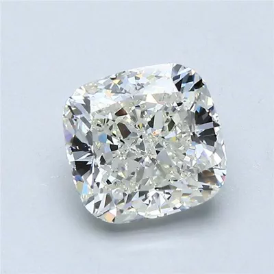 2.01ct J VVS2 Rare Carat Ideal Cut Cushion Diamond