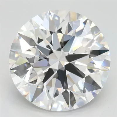 3.76ct D IF Rare Carat Ideal Cut Round Lab Grown Diamond