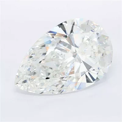 12.05ct E VVS2 Rare Carat Ideal Cut Pear Lab Grown Diamond