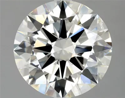 2.90ct J SI2 Rare Carat Ideal Cut Round Diamond