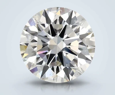 2.07ct F VS2 Rare Carat Ideal Cut Round Lab Grown Diamond