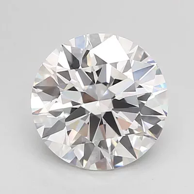 2.54ct F VS2 Rare Carat Ideal Cut Round Lab Grown Diamond