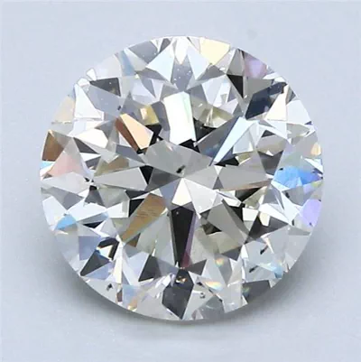 2.21ct H SI1 Good Cut Round Diamond