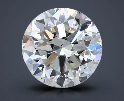 2.21ct H SI1 Good Cut Round Diamond