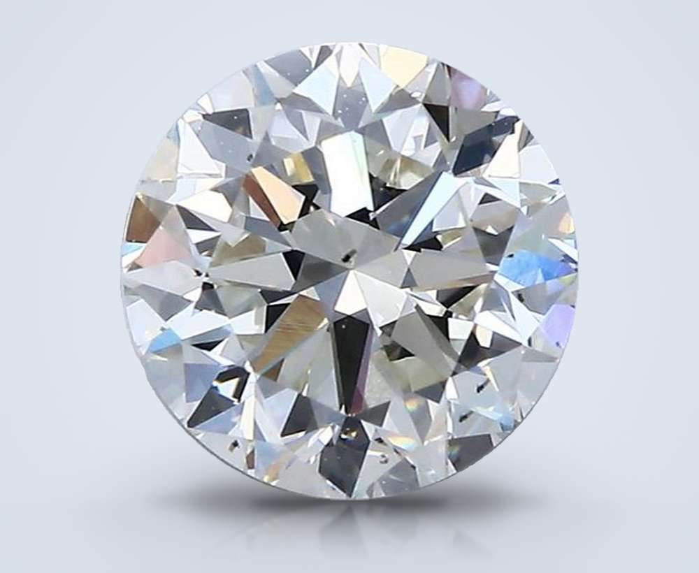 2.21ct H SI1 Good Cut Round Diamond
