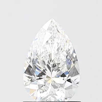 1.03ct E VS1 Rare Carat Ideal Cut Pear Lab Grown Diamond