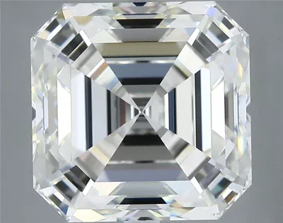 8.51ct I VVS2 Rare Carat Ideal Cut Asscher Diamond