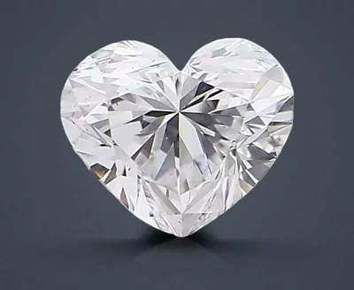 0.28ct F SI1 Rare Carat Ideal Cut Heart Diamond