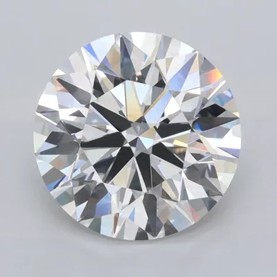 2.68ct D FL Rare Carat Ideal Cut Round Lab Grown Diamond