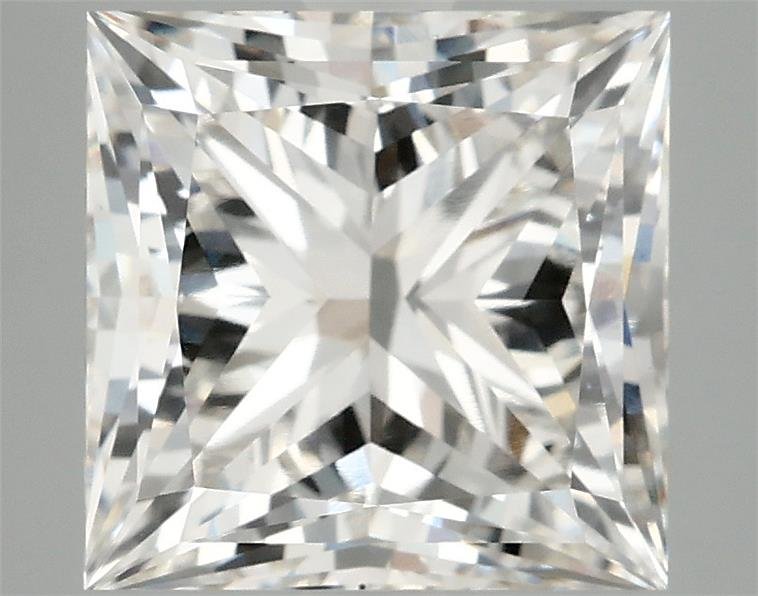 5.03ct H VS1 Rare Carat Ideal Cut Princess Lab Grown Diamond
