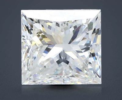 4.80ct H VS2 Very Good Cut Princess Diamond