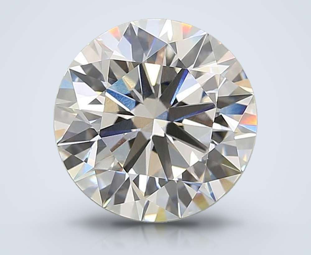 4.58ct E VVS2 Rare Carat Ideal Cut Round Lab Grown Diamond