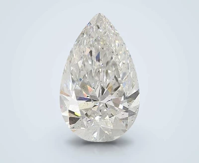 2.88ct E SI1 Rare Carat Ideal Cut Pear Lab Grown Diamond