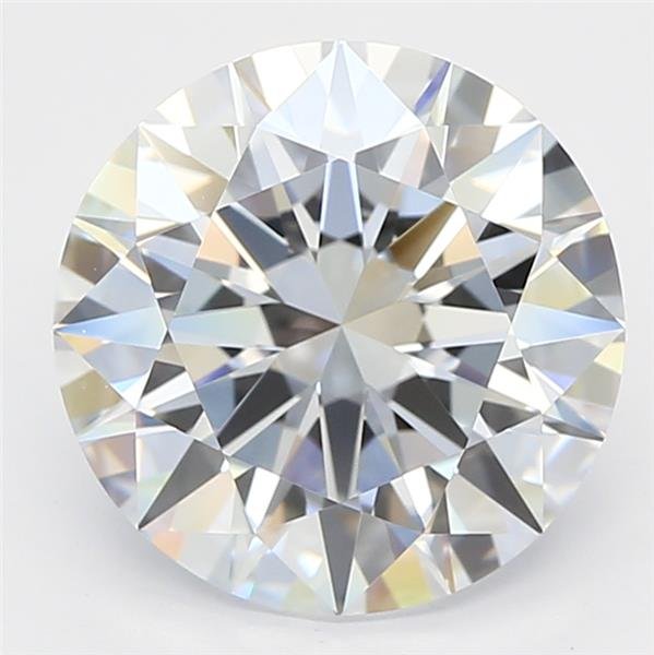 3.01ct E VVS1 Rare Carat Ideal Cut Round Lab Grown Diamond