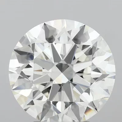 3.50ct I SI1 Rare Carat Ideal Cut Round Diamond