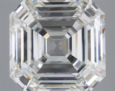 7.08ct G VS1 Excellent Cut Asscher Lab Grown Diamond