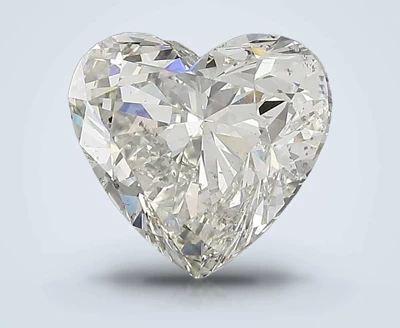 1.61ct J SI1 Rare Carat Ideal Cut Heart Diamond