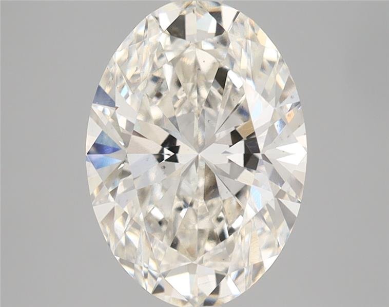 2.81ct H VS2 Rare Carat Ideal Cut Oval Lab Grown Diamond