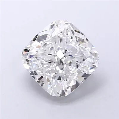 2.16ct D VVS2 Rare Carat Ideal Cut Cushion Lab Grown Diamond