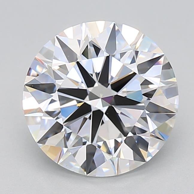 2.41ct D VVS1 Rare Carat Ideal Cut Round Lab Grown Diamond