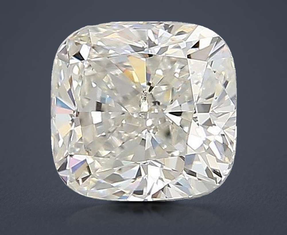 1.70ct I SI1 Rare Carat Ideal Cut Cushion Diamond