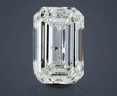 0.90ct K SI2 Very Good Cut Emerald Diamond
