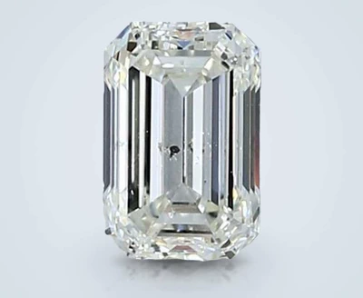 0.90ct K SI2 Very Good Cut Emerald Diamond