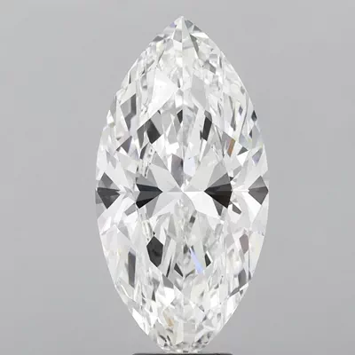 9.06ct F VS1 Rare Carat Ideal Cut Marquise Lab Grown Diamond