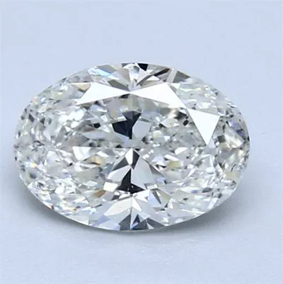 0.96ct H SI2 Rare Carat Ideal Cut Oval Diamond