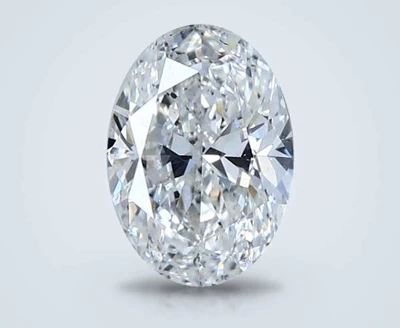 0.96ct H SI2 Rare Carat Ideal Cut Oval Diamond